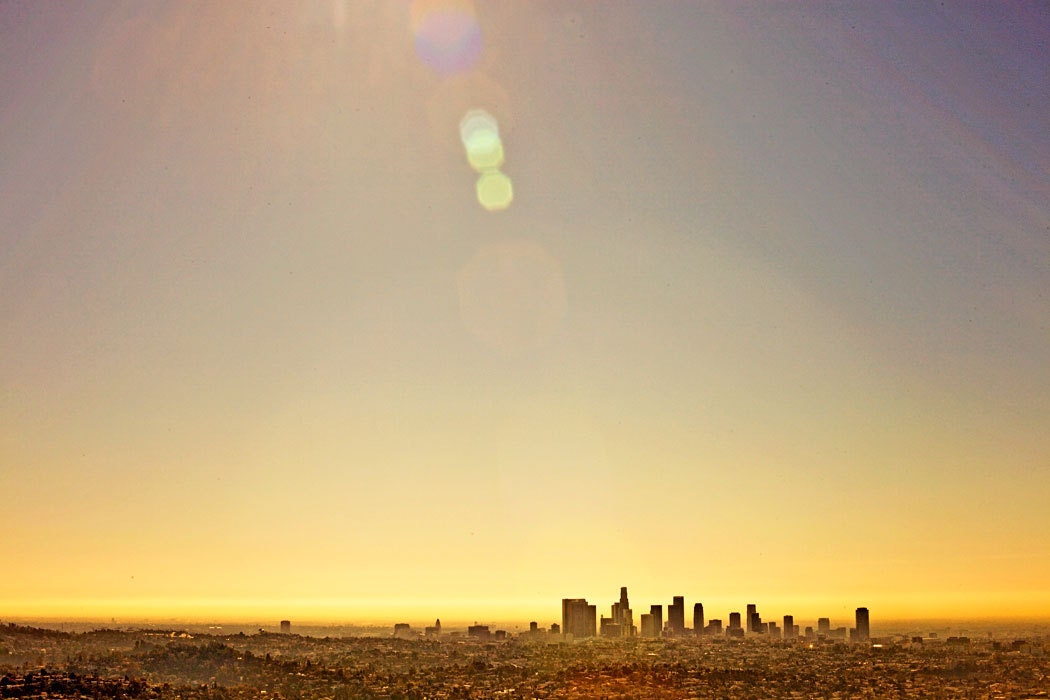 Metropolis, 10x15 Metallic Print Matted to 16x20