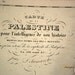 1862 French Antique Hand-Coloured Map of Palestine pre-536 BC to 5th Century. Including Six Other Holy Land Maps (reserved)
