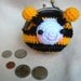 Crochet Pattern - Bee Coin purse