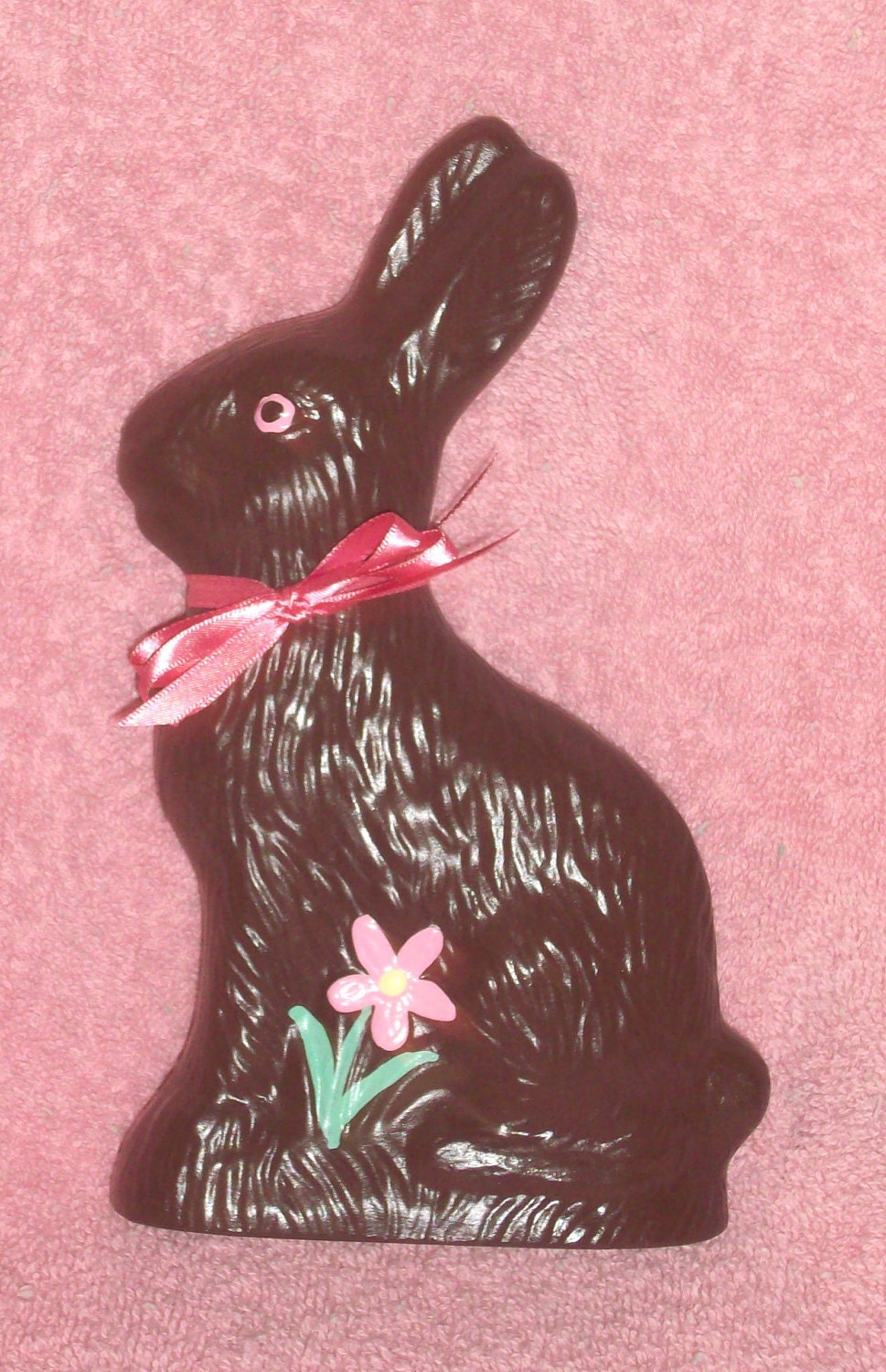 Ceramic Chocolate Easter Bunny Rabbit Fake Faux By Ragdoll