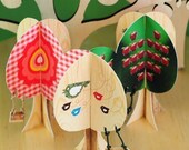 Spring Has Sprung - Printable 3D Tree Card, Envelope, Gift Tags, Favor