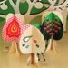 Spring Has Sprung - Printable 3D Tree Card, Envelope, Gift Tags, Favor