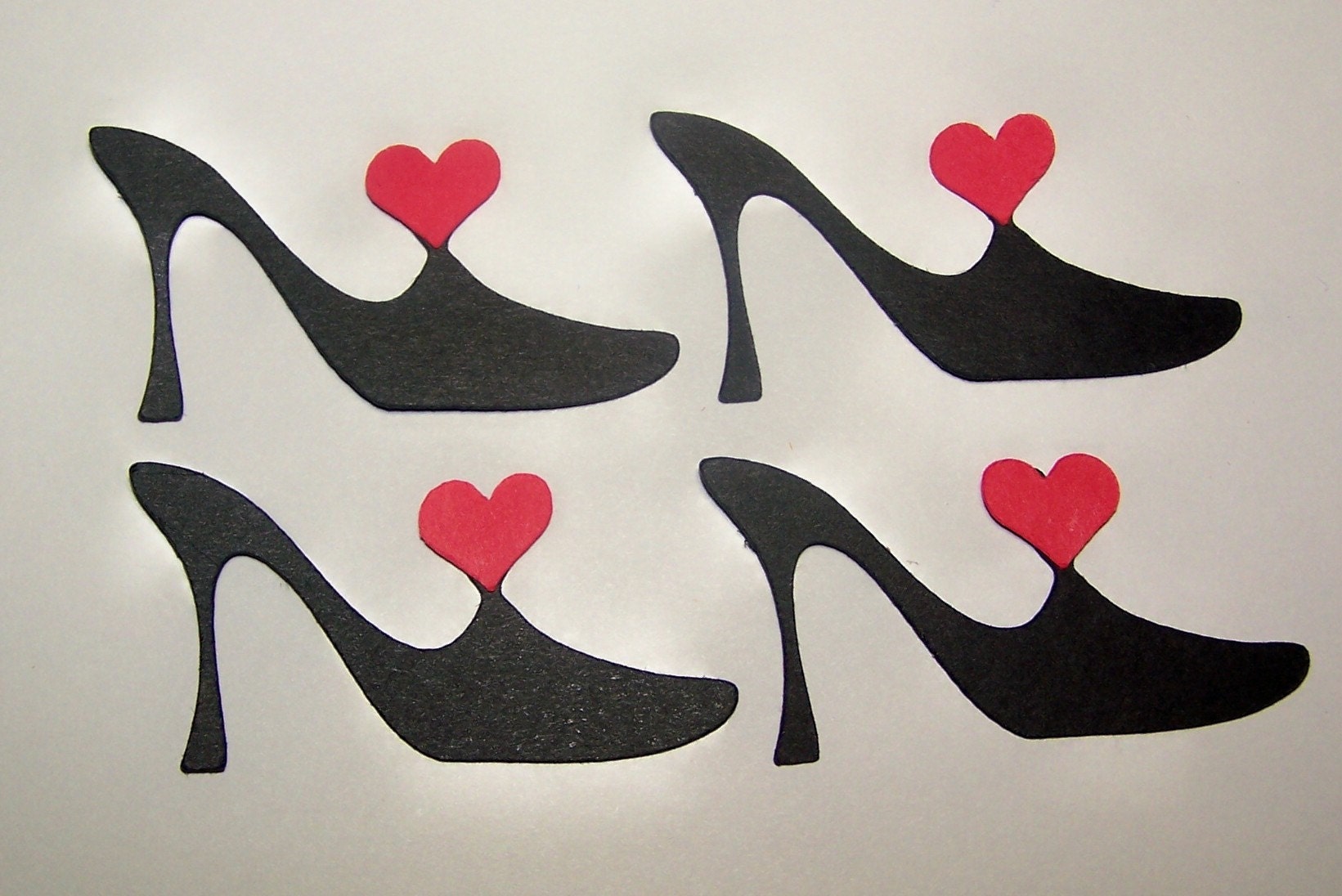 Die Cut Shoe Stiletto High Heel Pumps Cards DIY Scrapbooking 8pcs ...