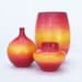 Sunset Fade Ceramic Vase Set