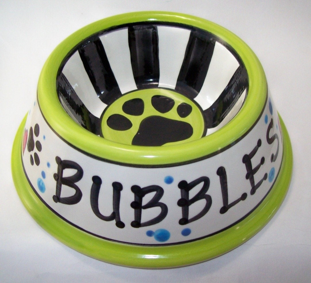 dog bowls personalized