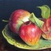 ORGANIC APPLES Original Oil Painting