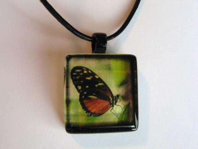 Petite TTV Butterfly Pendant Necklace