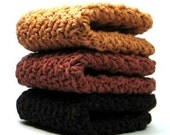 Face Cloth Crochet Cotton Wash Cloths Crocheted Dish Cloths