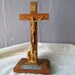 Vintage Crucifix, Wood Crucifix, Religious Cross, Catholic Crucifix