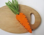 Wooden Carrot Vegtable Play food- Waldorf Eco Friendly