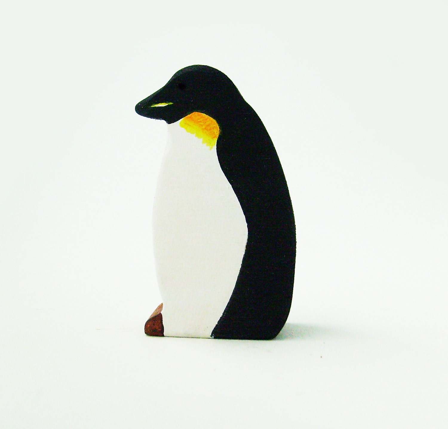 Wooden Penguin Toy- Christmas Eco-friendly Gift- Waldorf