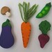 Wooden Vegtable Play food- Waldorf Eco Children Friendly
