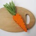 Wooden Vegtable Play food- Waldorf Eco Children Friendly