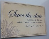 The Liesl Save the Date Postcard