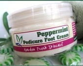 Peppermint Pedicure Repairing Luxury Foot Cream - 9 oz No Parabens Essential Oils