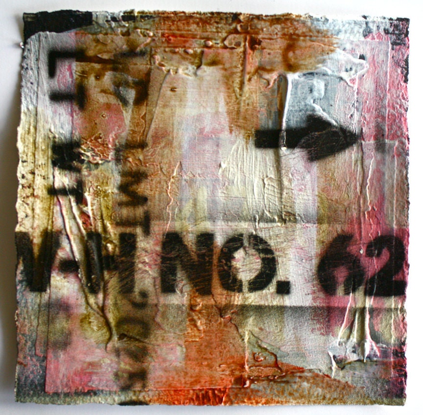 Painting W-H No. 62 on heavy water color paper