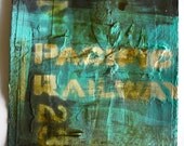 Pacific Railway painting on heavy water color paper