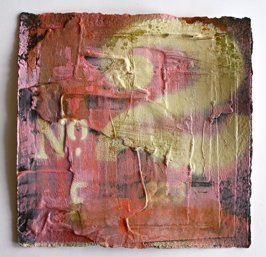 Painting No. 2 on heavy water color paper
