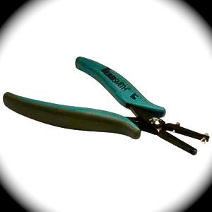 LONG Nose Hole Punch Pliers Round 1.8 mm by gottagettadeal