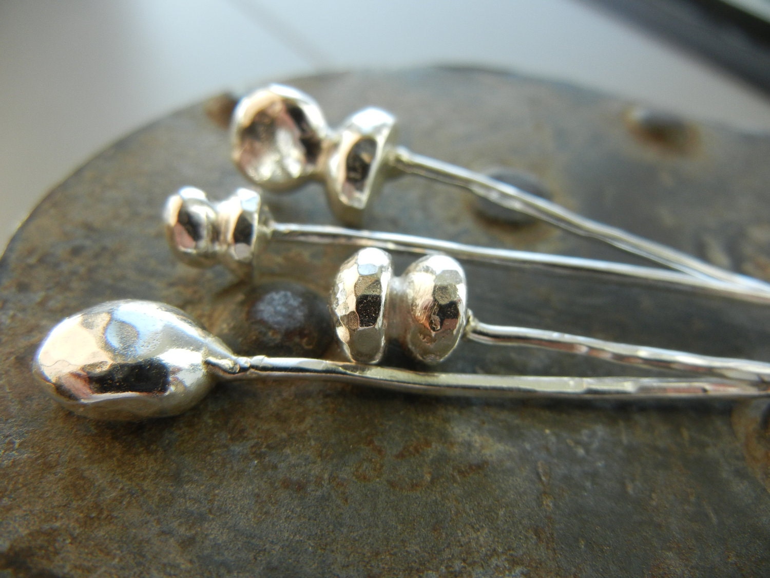 Featured in IMBIBE Magazine- PURE Silver Pebble Cocktail Picks, Set of Four