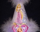 Rapunzel Birthday Party Hat Supplies m/w Rapunzel Fabric Il_170x135