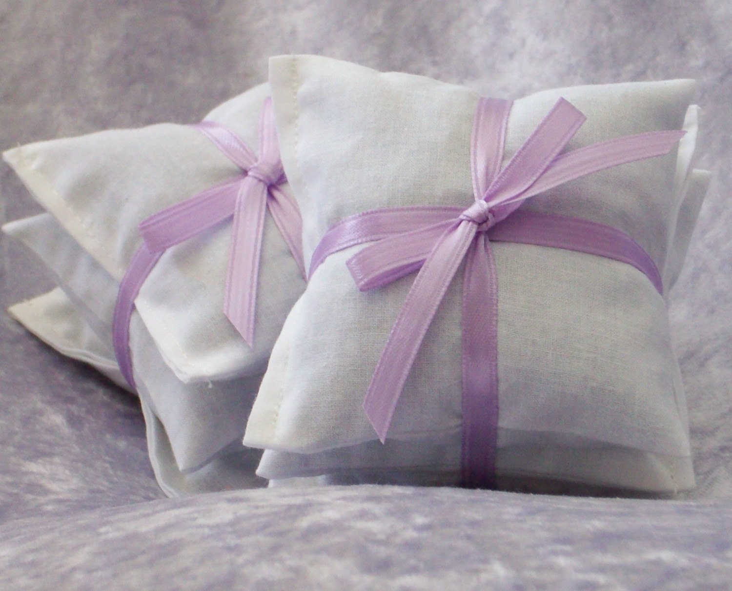 Lavender Dryer Sachets  - 2 Sets of 3 Eco Friendly Cleaning - Laundry and Cleaning