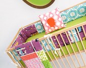 Crib Bumpers , Bumper Guards , Bumper Pads , Crib Bedding Set Toopie Teacups