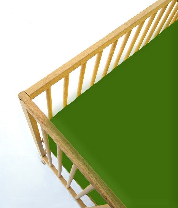 Crib Sheet , Fitted Crib Sheet , Crib Bedding - Cabbage Patch