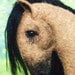 OOAK wool Felt fabric model horse 'Jenaveve'