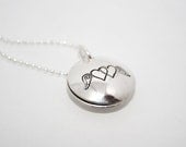 One in My Heart - One in My Arms Locket