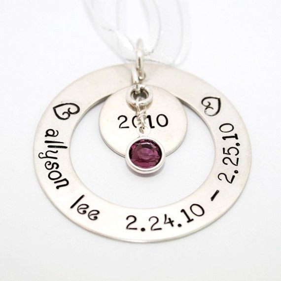 personalized sterling silver christmas ornament by personalized sterling silver christmas ornament by
