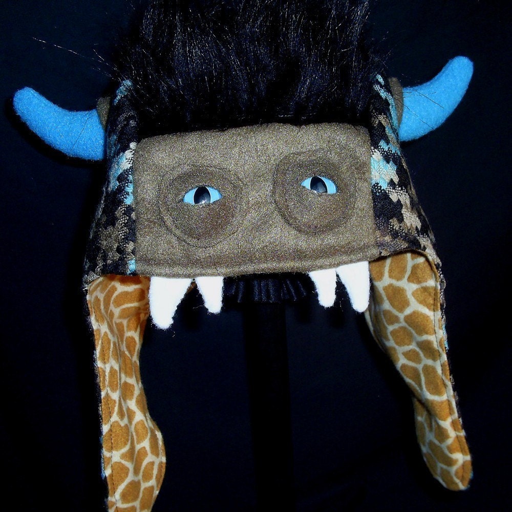 Helvetica Hungry Hat - Child Size - Ready to Ship