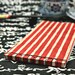 Red Striped Notepad (120 pages)