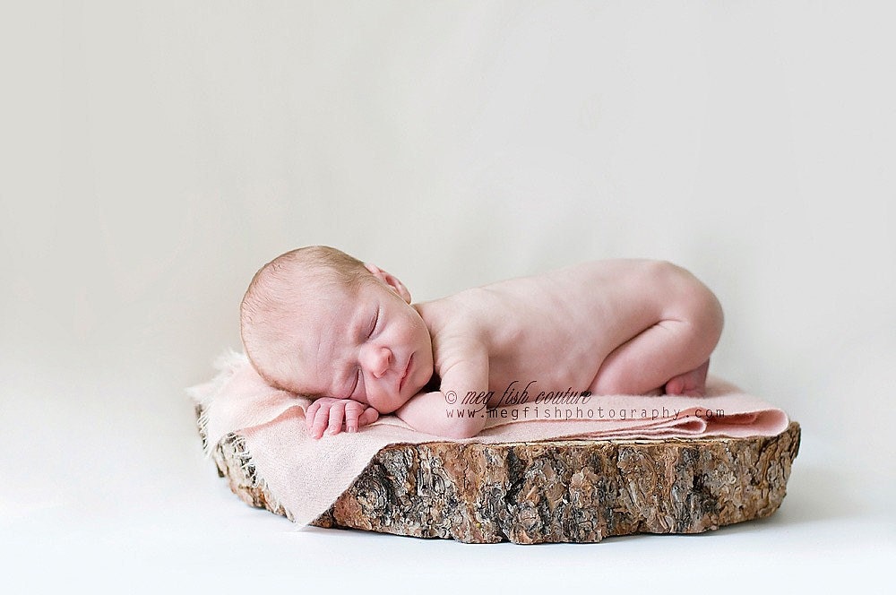 THE 20" STUMP Rustic Wood Tree Slice Wedding Cake Base or Newborn Photo Prop