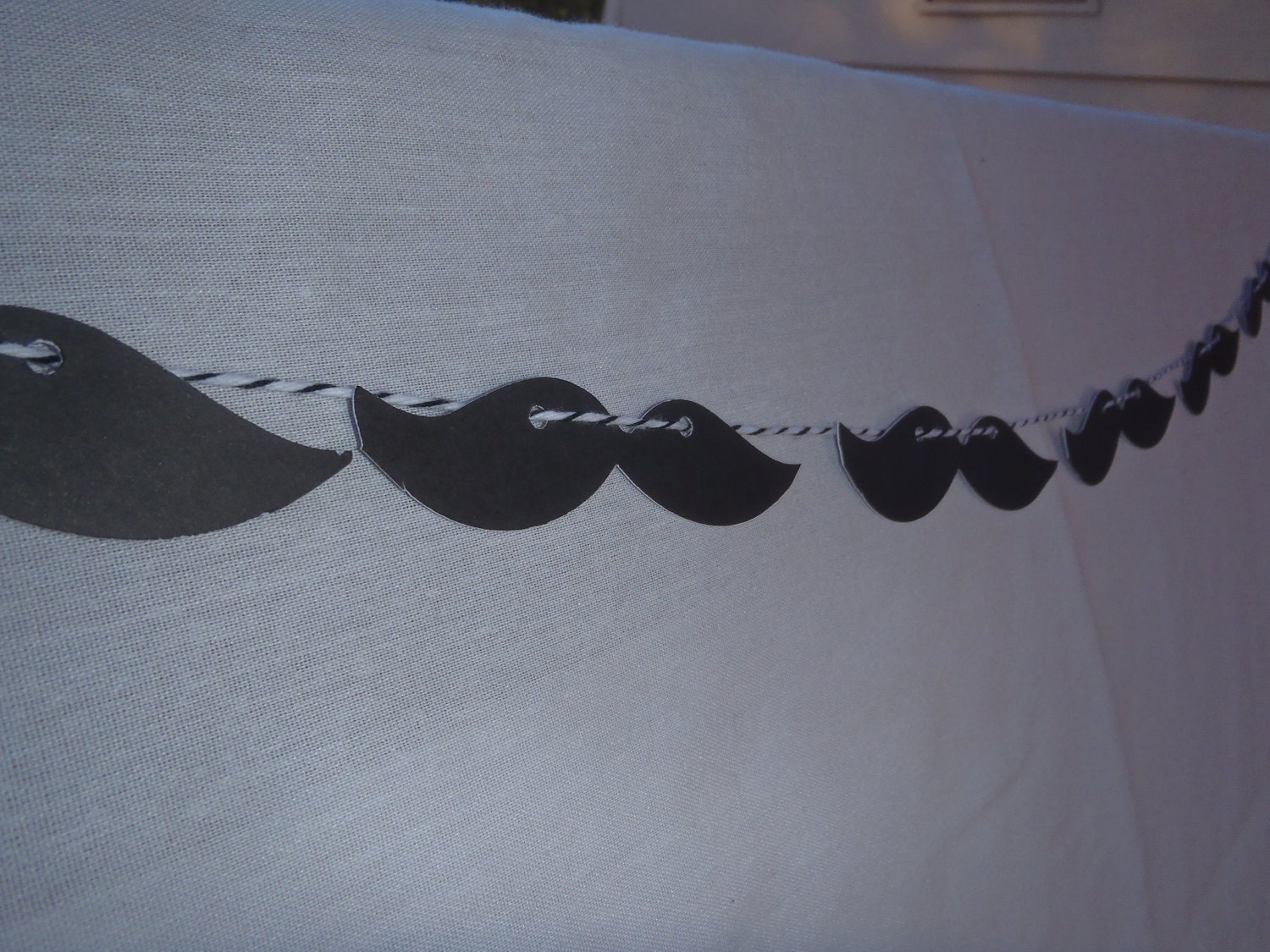 MUSTACHE Banner - Perfect addition to your Lil Man Dude Birthday Bash Party or Baby Shower