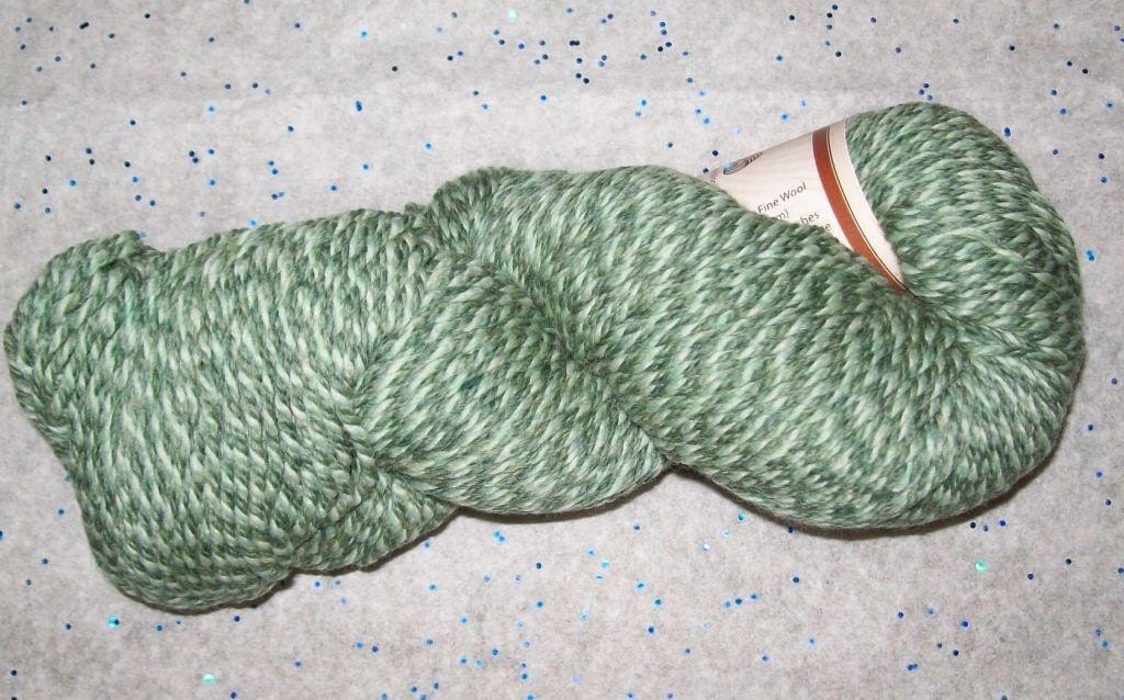 Merino Wool Yarn - Shepherd's Wool in Ivy 4 oz 250 yard skein
