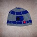 Crochet Robot Droid Hat