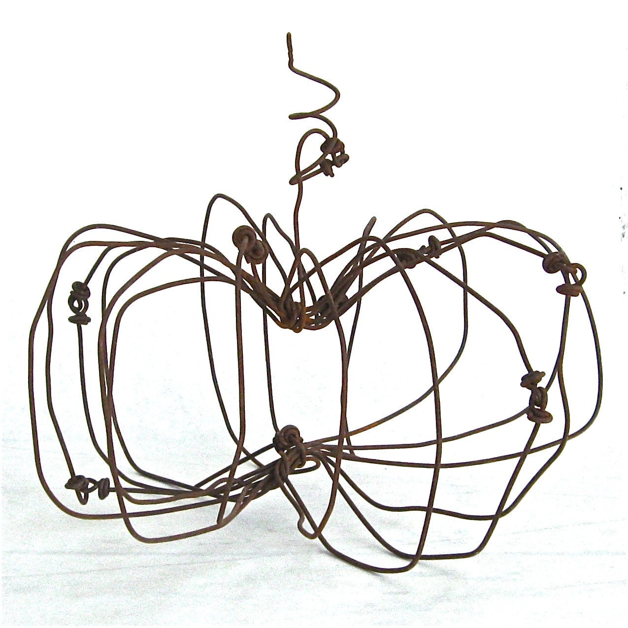 Custom Wire Junkin Pumpkin