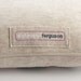 Ooh la la - recycled felt applique pillow 16" x16" - more colors available