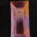 Ganesh purple fused glass tray