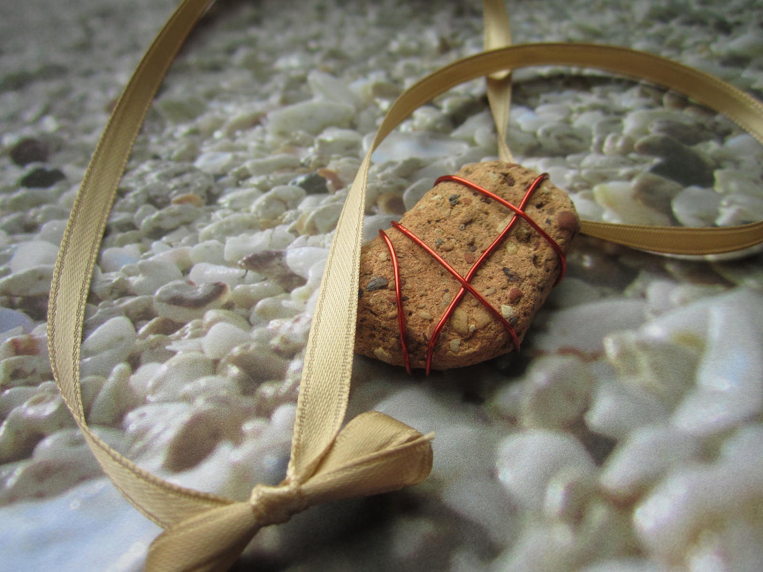 NYC Artifact Brick Necklace East River NYC
