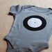 vinyl record onesie