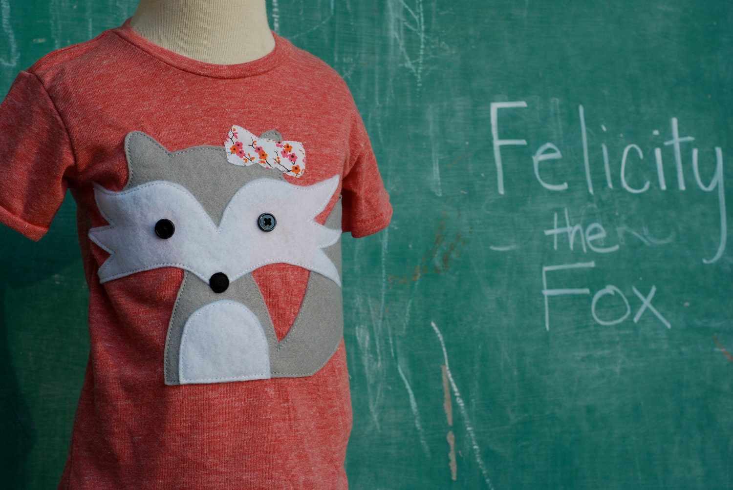 Felicity the shy fox