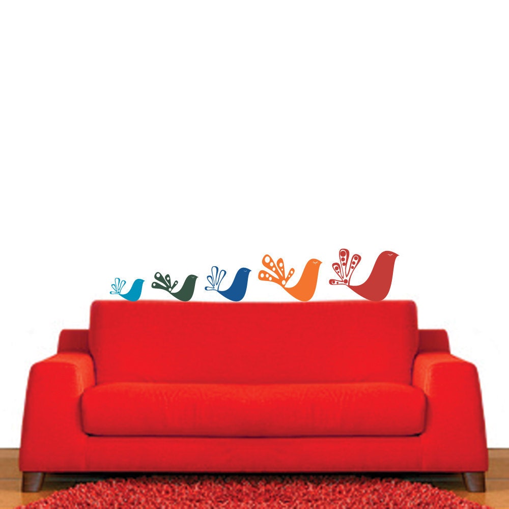 Little Birds Vol 4 Wall Vinyl Decals Art Graphics Stickers