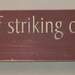 Never let the fear of striking out get in your way, Babe Ruth, Baseball. Sports, You-Pick Color, Distressed, Sign