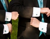 Custom  Cuff Links -  Wedding Groomsmen Gift