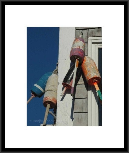Lobster pots - Boothbay Harbor, Maine - 8 x 12 fine art photograph