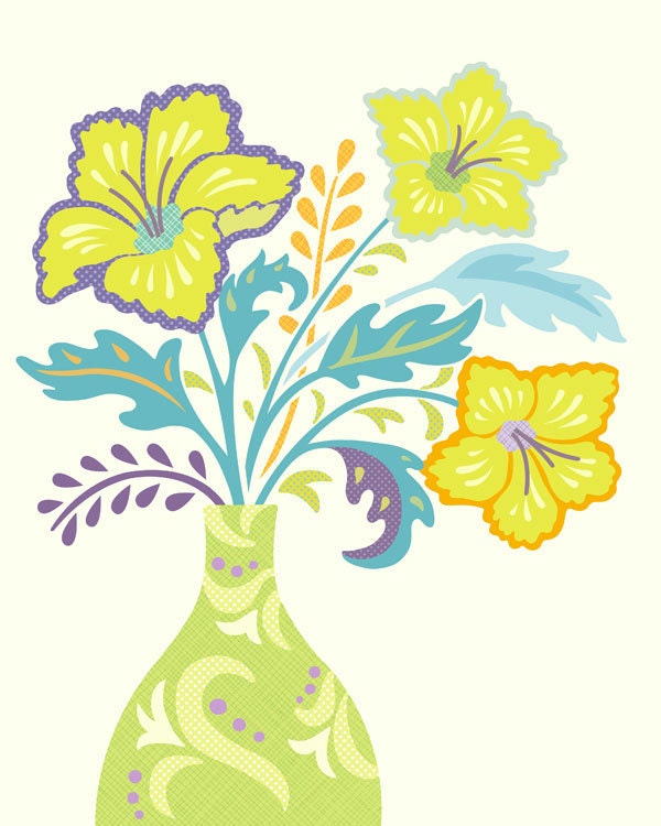 Flower Show 8 X 10 Art Print