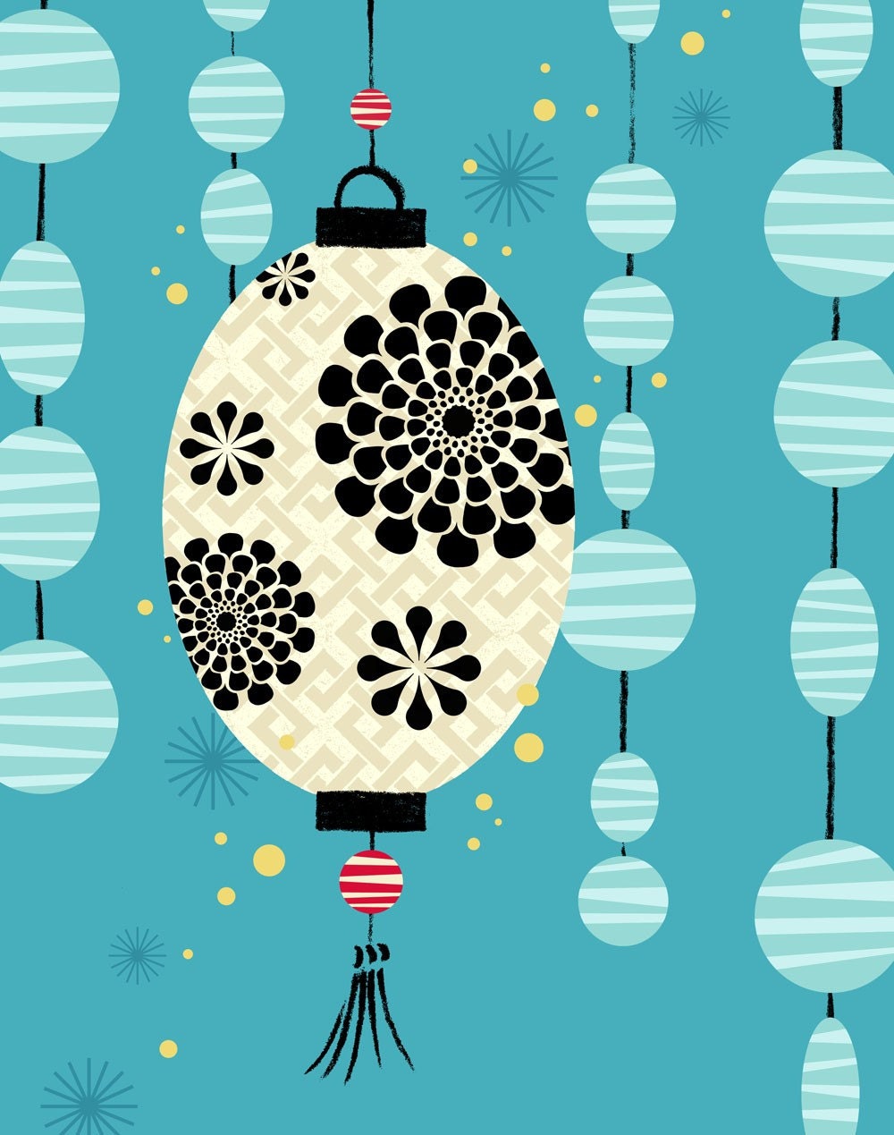 Lantern Art Print