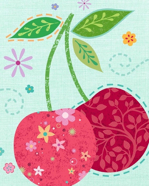 Cherries Art Print